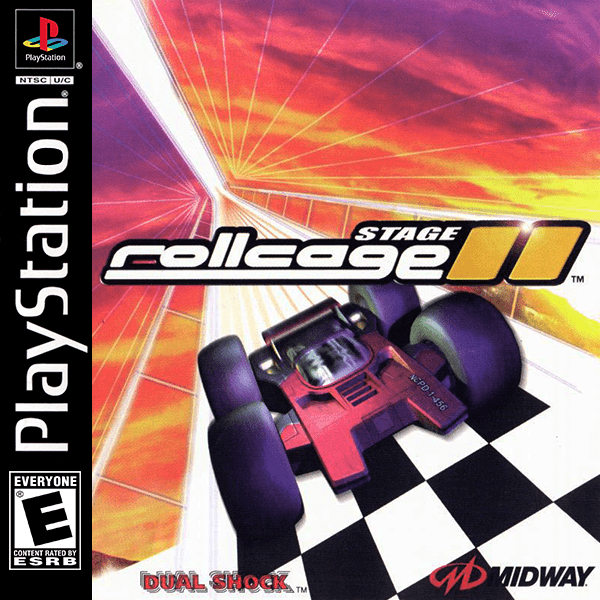 Rollcage Stage 2 box art for Playstation